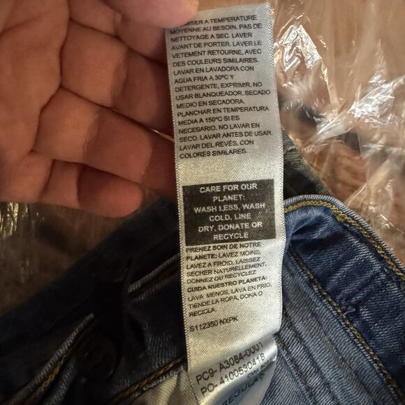 Levi Strauss Signature Boys Blue Straight Leg Denim Jeans Size 14 Regular Casual - Picture 11 of 11